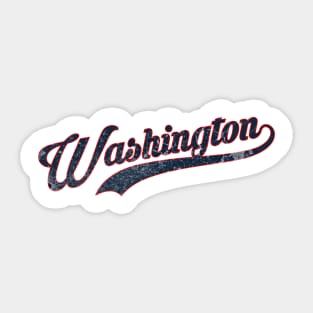 Washington Baseball Sticker